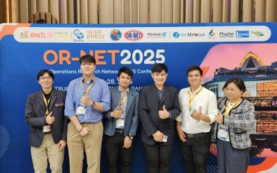 LM รุ่น 23-24 เข้าร่วมงานประชุมวิชาการ (OR-NET2025)
