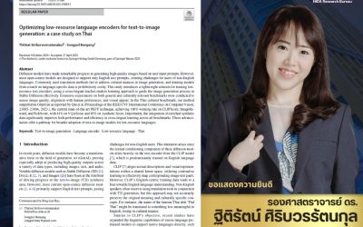ขอแสดงความยินดีแก่ รองศาสตราจารย์ ดร. ฐิติรัตน์ ศิริบวรรัตนกุล อาจารย์ประจำคณะสถิติประยุกต์ กับผลงานวิจัยระดับนานาชาติ จำนวน 2 เรื่อง